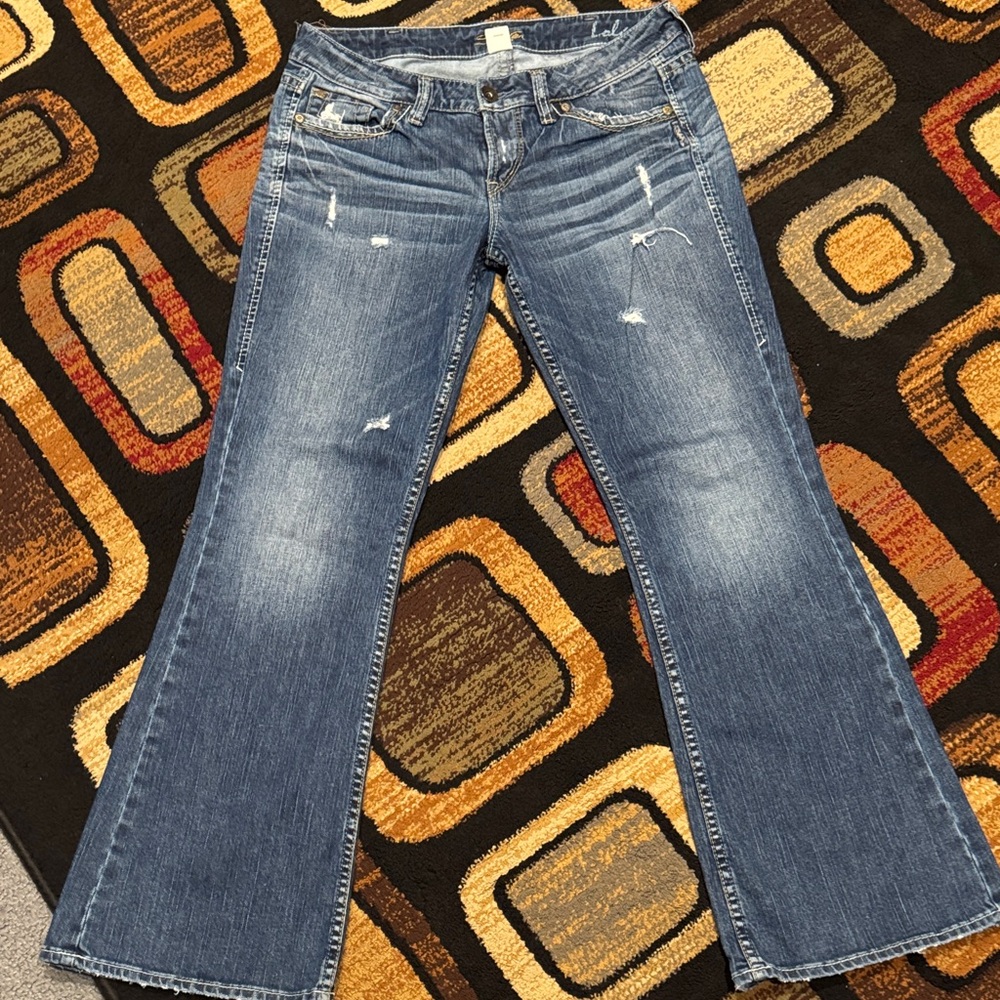 Silver Jeans Classic Blue Flare Denim